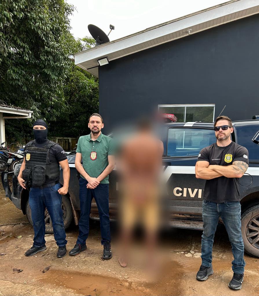 EM CALÇOENE, POLÍCIA CIVIL PRENDE INDIVÍDUO CONDENADO JUDICIALMENTE PELO CRIME DE FURTO E QUE ESTAVA FORAGIDO DO SISTEMA PENITENCIÁRIO